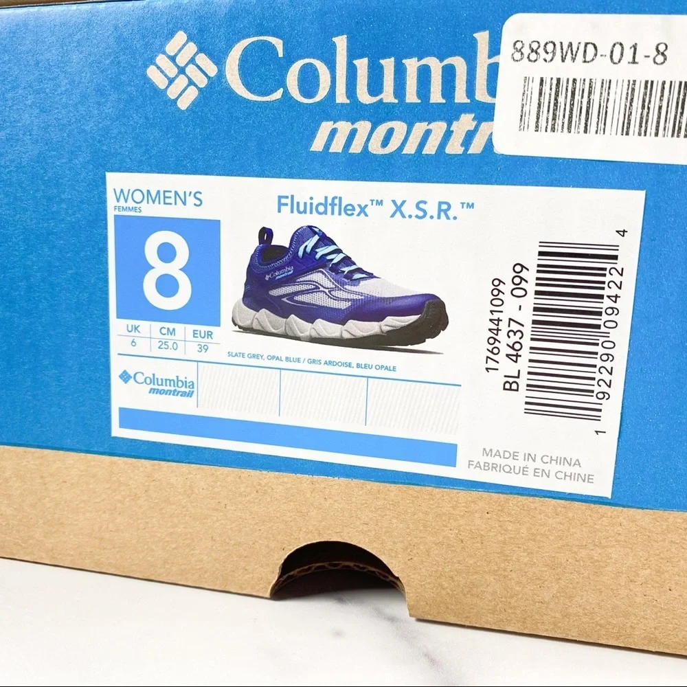 NIB Columbia Fluidflex XSR Trail Running Shoes